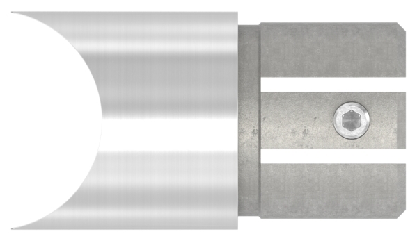 Pièce de raccordement 90° pour tube rond Ø 48.3x2.6 mm V2A