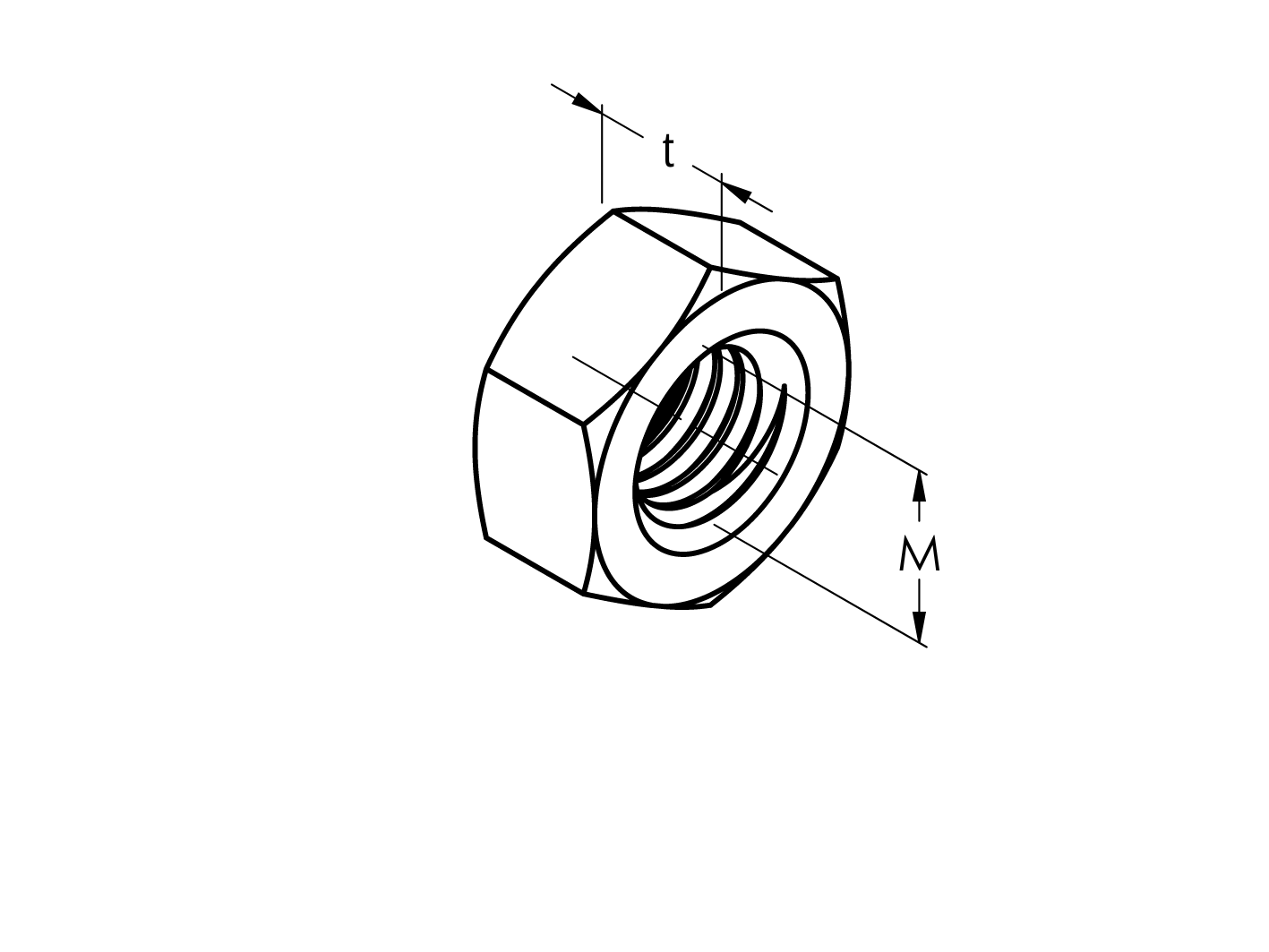 Flachmutter Edelstahl A2 M8 DIN 439B mit Fase-89-11ADIN439BA2M8-A.4
