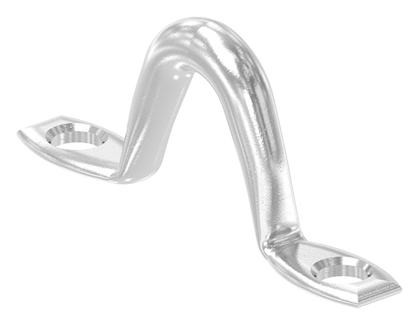 Wandoese - Ø Oese- 6 mm - mit 2 Loechern - V4A-11-2943.1