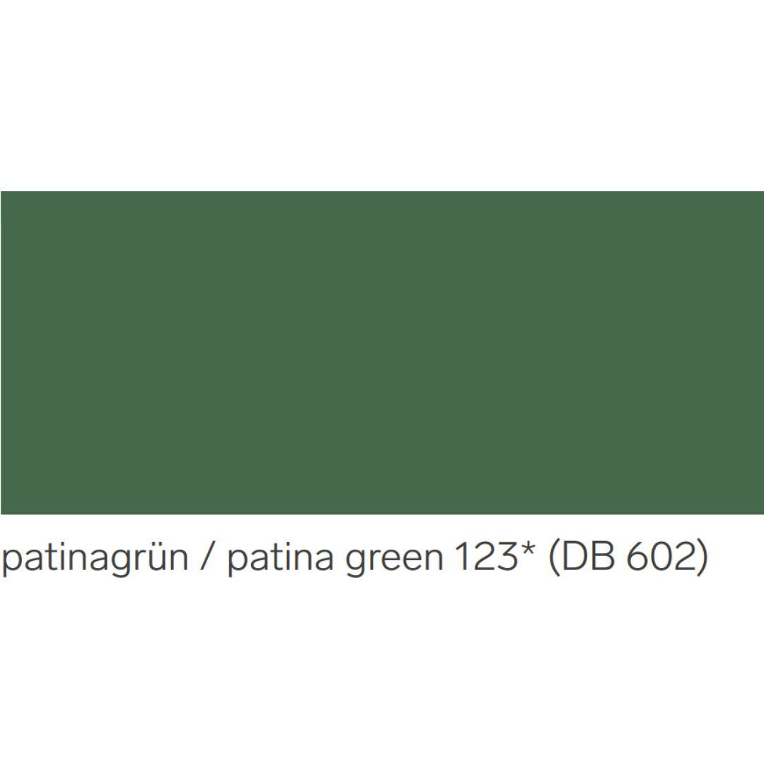 SCHUPPENPANZER-P Dickschicht 0609 patinagruen 123 DB 602 fuer Zaeune und STAHL-67-1040.0