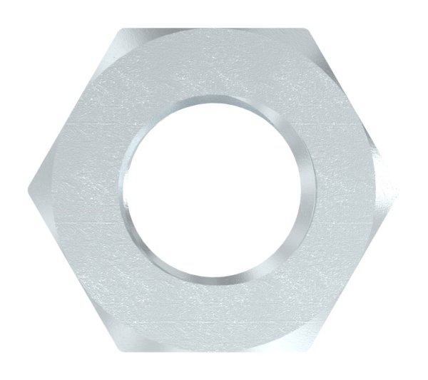 Ecrou hexagonal M12, forme plate