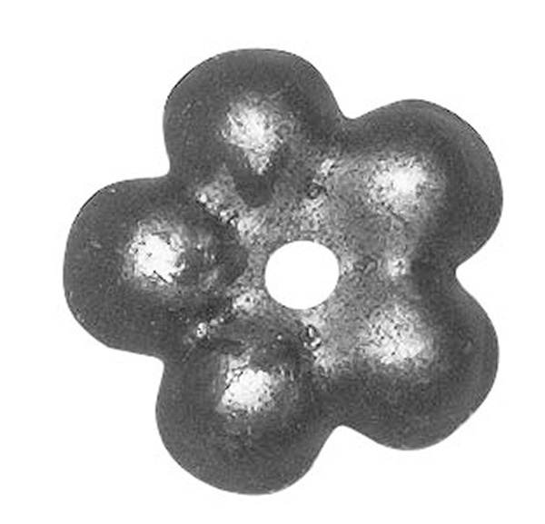 Rosette - Zierteil -  Ø 32x1 mm - Stahl -Roh- S235JR-30-2622.8