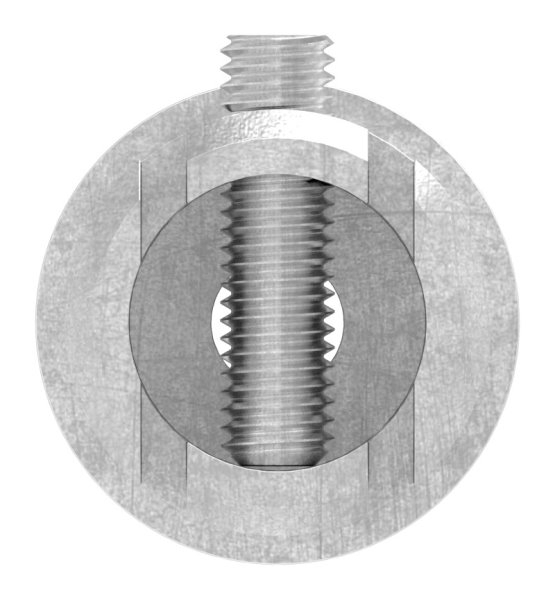 Pièce de raccordement 90° pour tube rond Ø 33.7x2.0 mm V2A