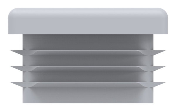 Capuchon plastique pour tube carré 30x30mm