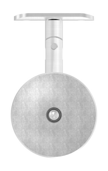 Handlaufhalter mit Gelenk und Halteplatte fuer Ø 42-4 mm V2A-11-2035.4