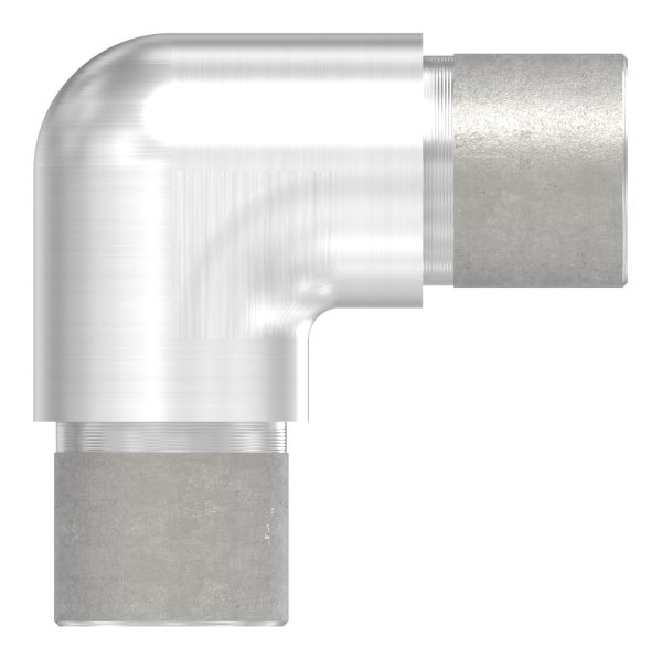 Coude 90° étroit, pour tube rond Ø 26.9x2.0 mm V4A