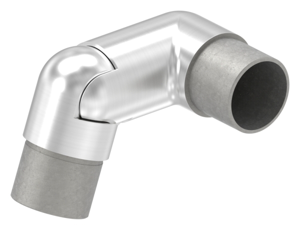 Gelenkstueck V2A fuer Rohr Ø 42-4 x 2-0 mm links geschliffen K240-88-1156258-320.L