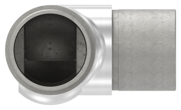 Pièce d'articulation gauche, pour tube 42,4 x 2,0mm, V2A