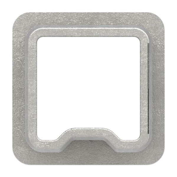 Vierkantrohrverbinder V4A 25 x 25 x 2 mm gerade-88.1110102525