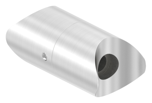 Raccord réglable pour tube rond Ø 33,7 mm V2A