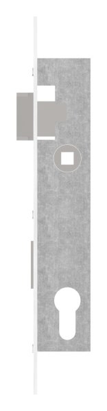 Rohrrahmenschloss verzinkt- Abstand 92 mm- Dornmass 22 mm- Stulpe Edelstahl-11-3921.4