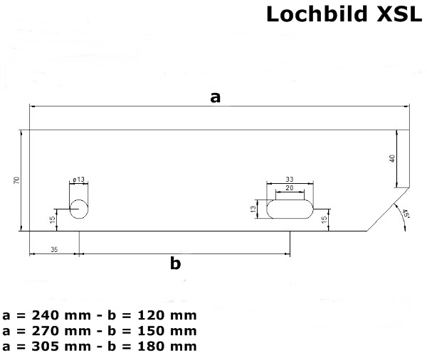 Marche en caillebotis Marche d'escalier | Dimensions : 1100x270 mm 30/10 mm | S235JR (St37-2), galvanisé à chaud en bain complet