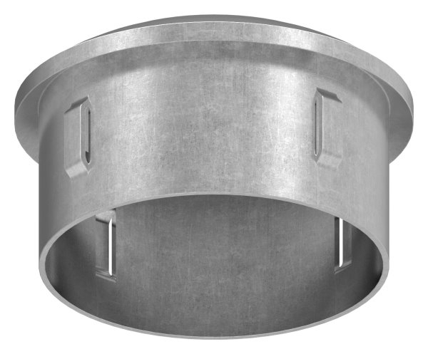 Bouchon en acier | légèrement bombé | pour Ø 60.3x2.5-2.9 mm | Acier S235JR, brut