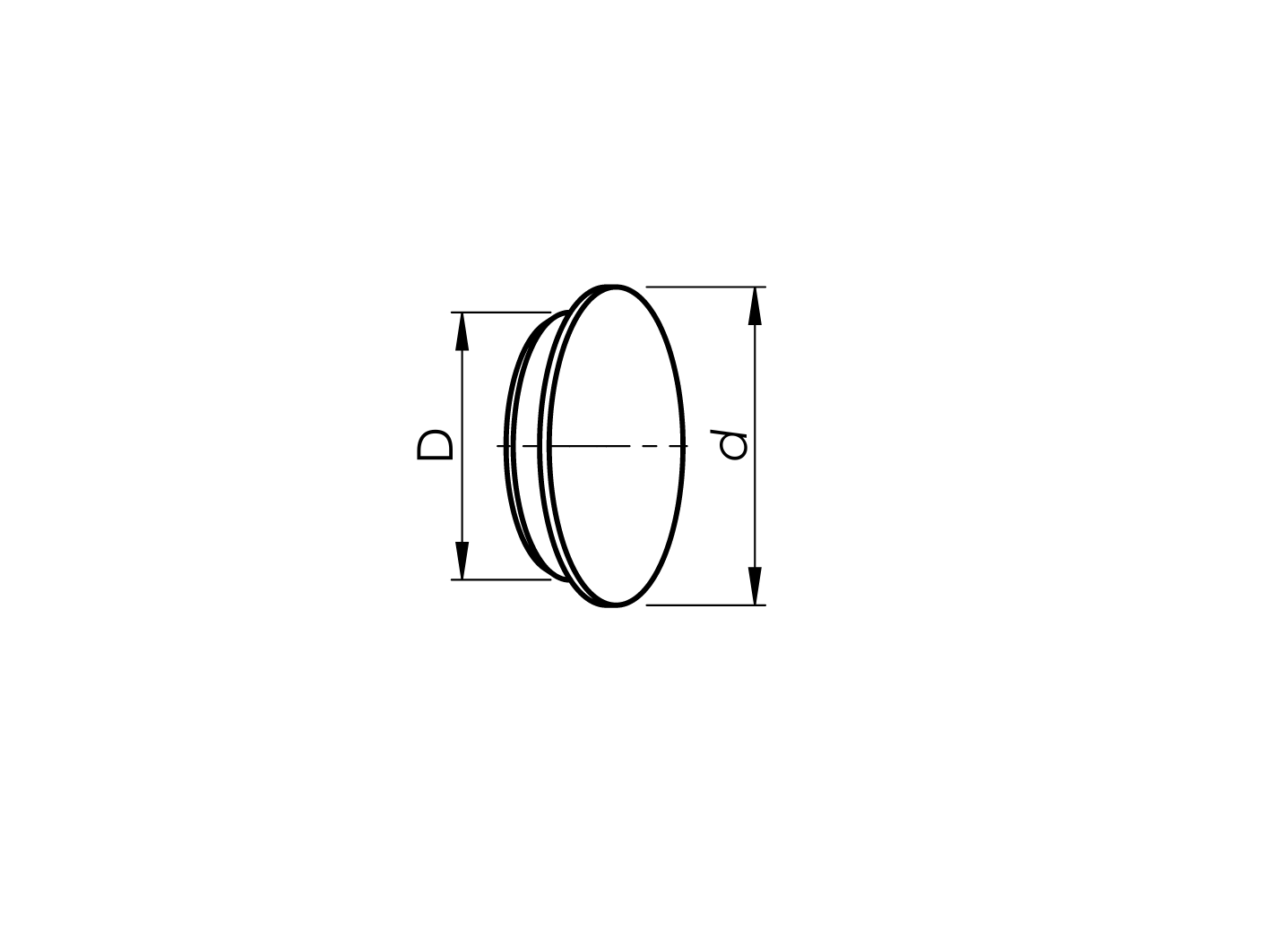 Endkappe Kunststoff PA66 fuer Bohrung Ø 20 mm Aussen Ø 25 mm fuer AL-Profile-89-11A240005008-A.4