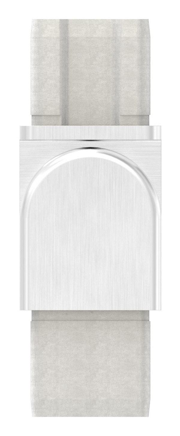 Joint de raccordement pour tuyau 40x40x3mm, V4A