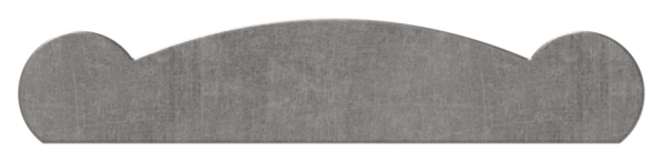 Main courante 50 x 10mm ; longueur 3000mm