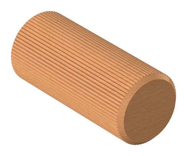 Embout pour main courante en bois