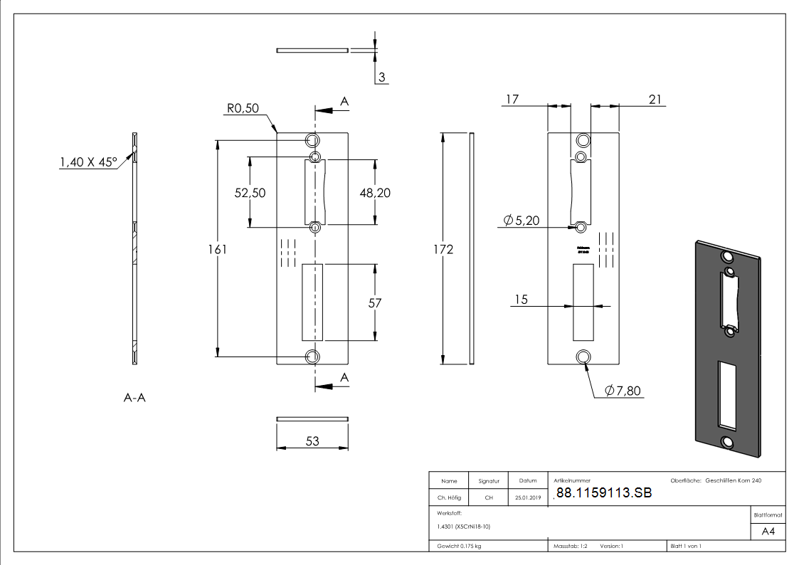 V2A-Schliessblech fuer 60mm-88-1159113.SB