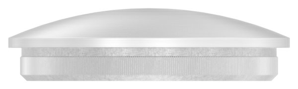 Rohrstopfen leicht gewoelbt V2A fuer Ø 42-4x2-0 mm - duenne Ausfuehrung-11-6005.4