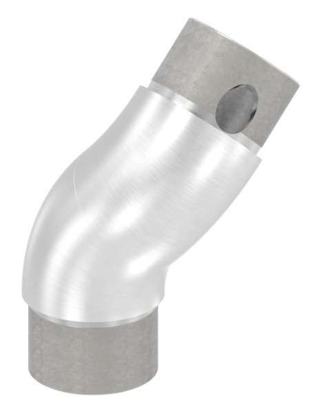 Coude réglable, pour tube rond Ø 42.4x2.0 mm V2A