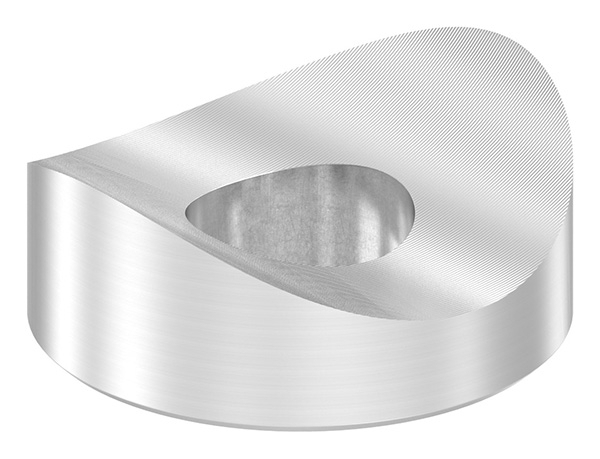 Ausgleichsstueck Ø 25 mm fuer Rundrohr Ø 33-7 mm V2A-10-5351.4