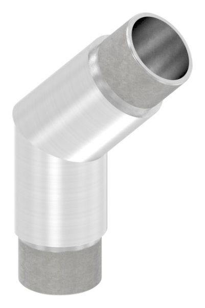 Coude d'angle 135°, pour tube rond Ø 33.7x2.0 mm V2A