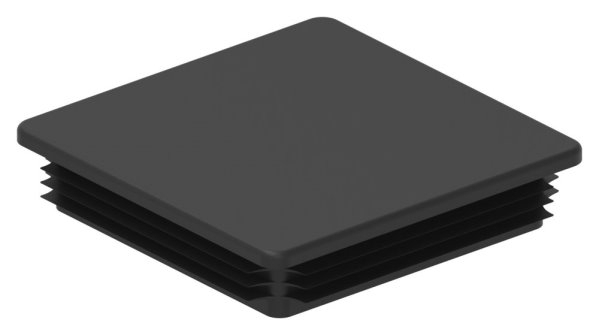 Einsteckkappe Kunststoff fuer Quadratrohr 120 x 120 mm schwarz-88-11178.120X120