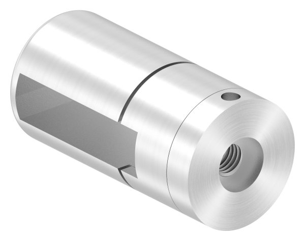 Support de base Brenk pour barres plates 40 x 10mm, V2A
