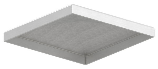 Pfostenkappe Edelstahl fuer Vierkantrohr- 100x100 mm geschliffen V2A-11-2575.4