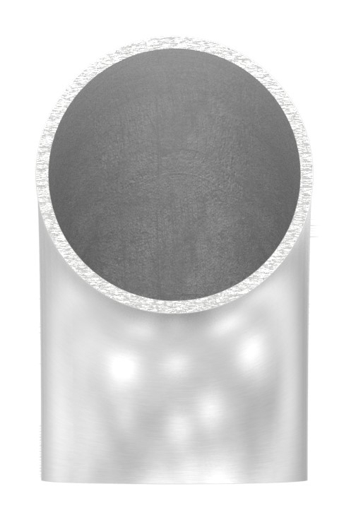 Bogen 90° zum Schweissen fuer Rundrohr- Ø 42-4 mm V2A-11-3712-A.4