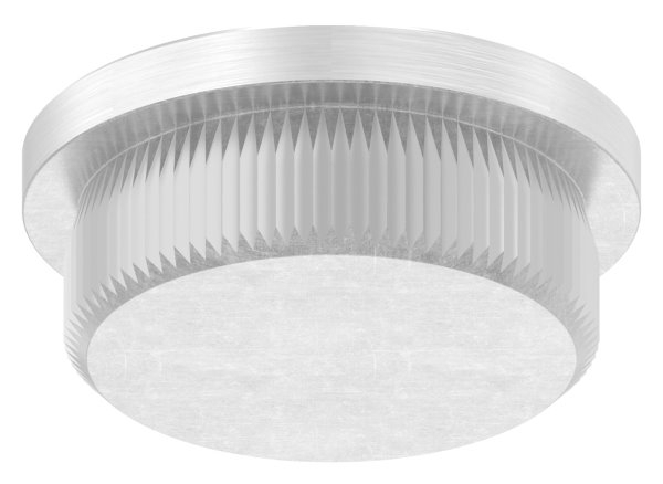 Rohrabschlussstopfen V2A fuer Rohr Ø 26-9 mm- Wand 2-0 mm- flach- zum Einschlagen-11-5001.4