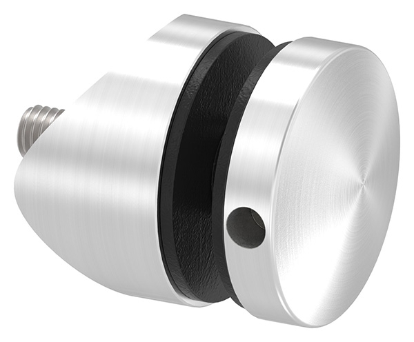 Glaspunkthalter Edelstahl V2A Ø 40 mm Anschluss Ø 42-4 mm M8 geschliffen Korn 240-88-1160231.240