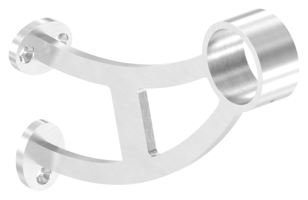 Support de repose-pieds / main courante, pour tube 42,4mm, V2A