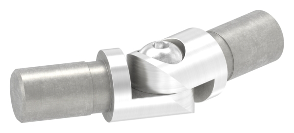 Rohrverbinder V2A fuer Rohr Ø 12 x 1-5 mm mit Gelenk 0-100° verstellbar-88-1150428-240.GL