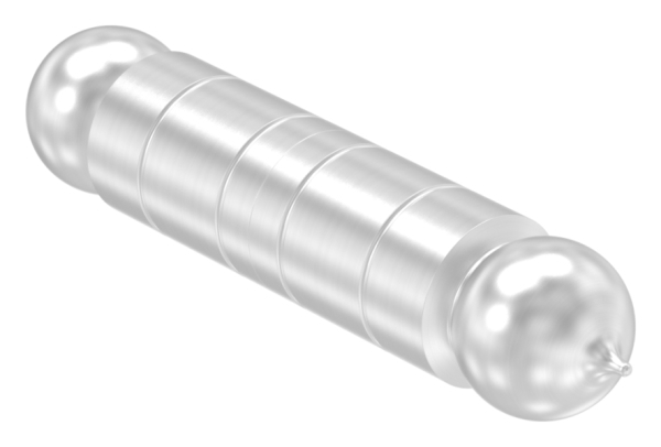 VA - charnière de portail lisse 24mm mandrin 13mm