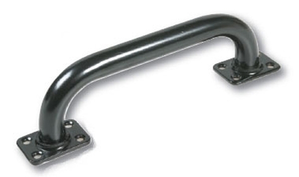 Schiebetorgriff Stahl Ø 20 mm- 230x180 mm- schwarz lackiert-30-4196.8
