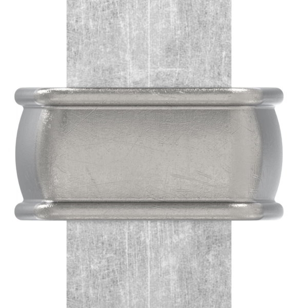 Bund - 100 Stueck - Material- 16x4 mm - Innenmass- 20x26 mm - Stahl -Roh- S235JR-30-6704-100.8