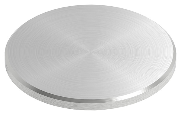 Ebauche circulaire | dimensions : Ø 60x4 mm | avec biseau rond | V2A