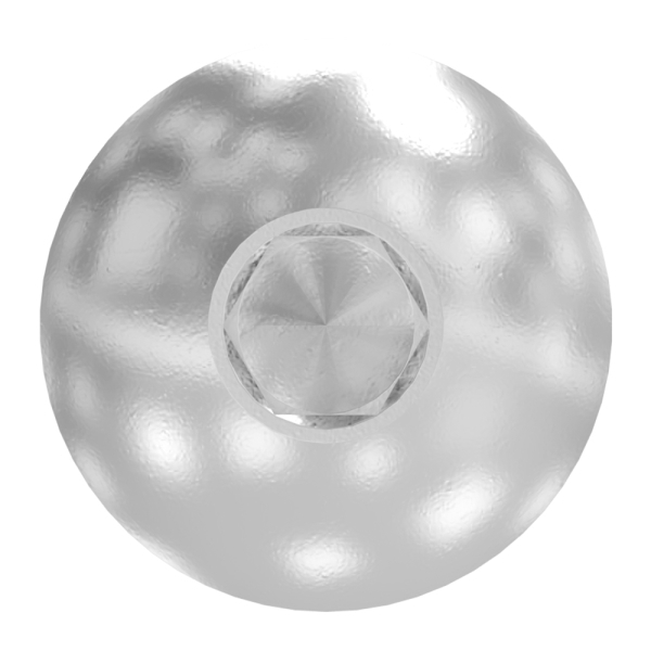 Vis à tête ronde M8 x 20, A2, DIN 7380-1