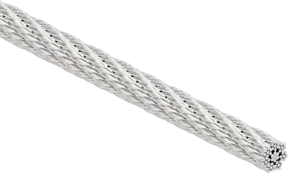Edelstahlseil V4A Ø 4 mm 7x7 Konstruktion-11-2800.1