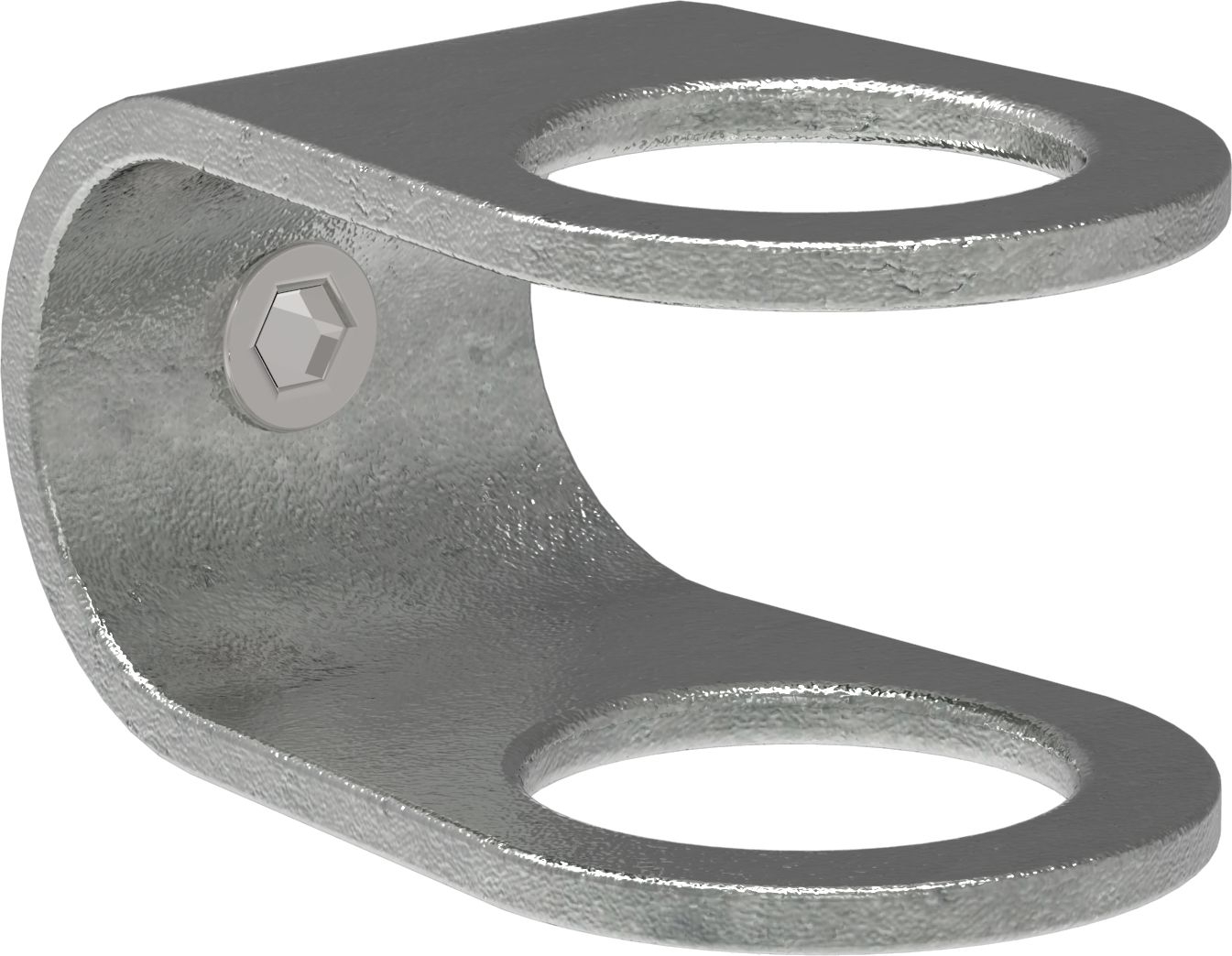 Raccord de tuyau | Pièce transversale ouverte | 160A27 | 26,9 mm | 3/4" | Fonte malléable et électro-galvanisé