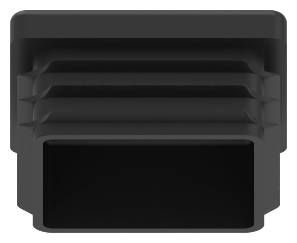 Capuchon plastique pour tube carré 40x40mm