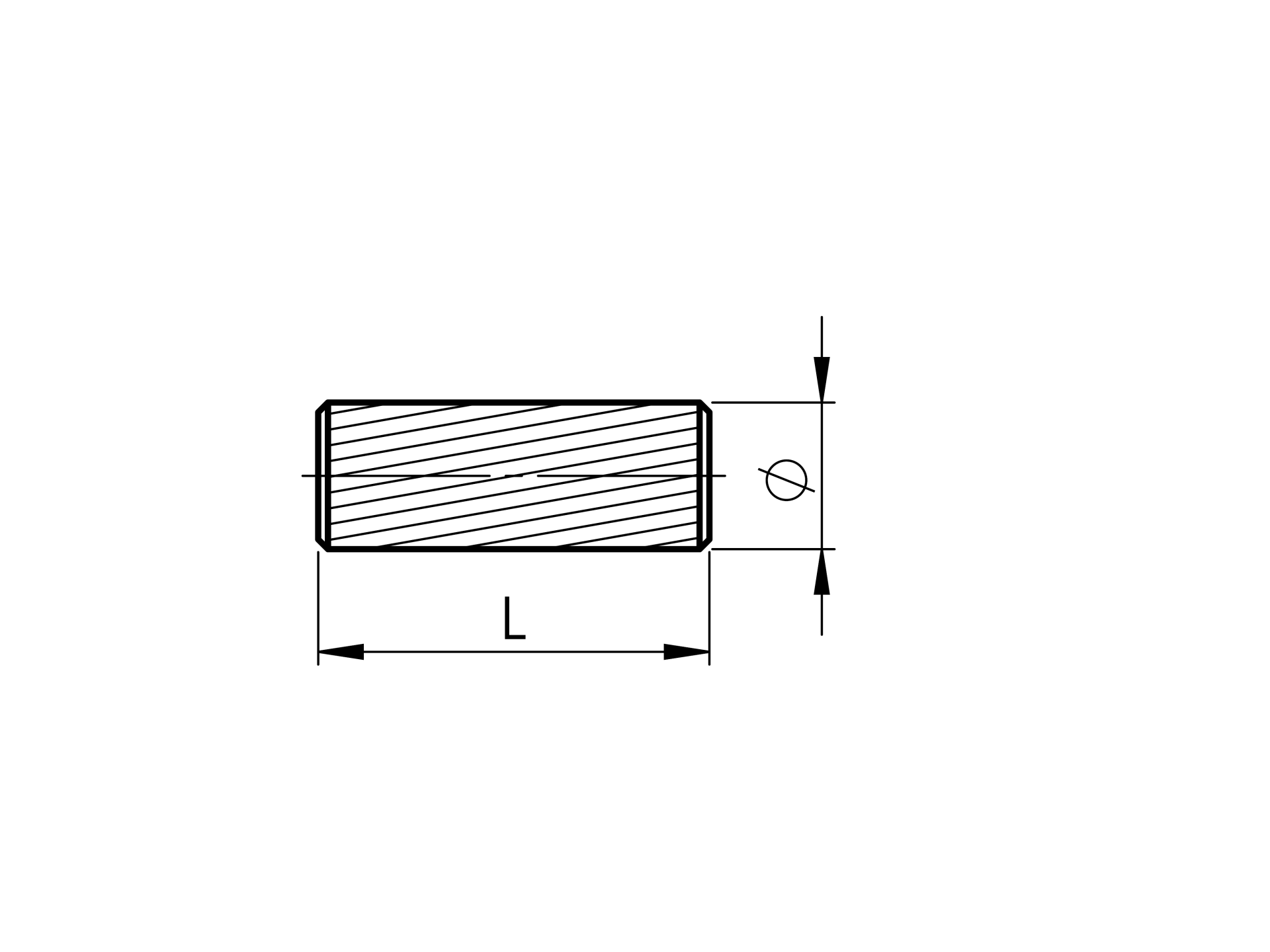 Holzduebel Holz Ø 15 x 40 mm geriffelt-89-11WOODD15X40-A.4