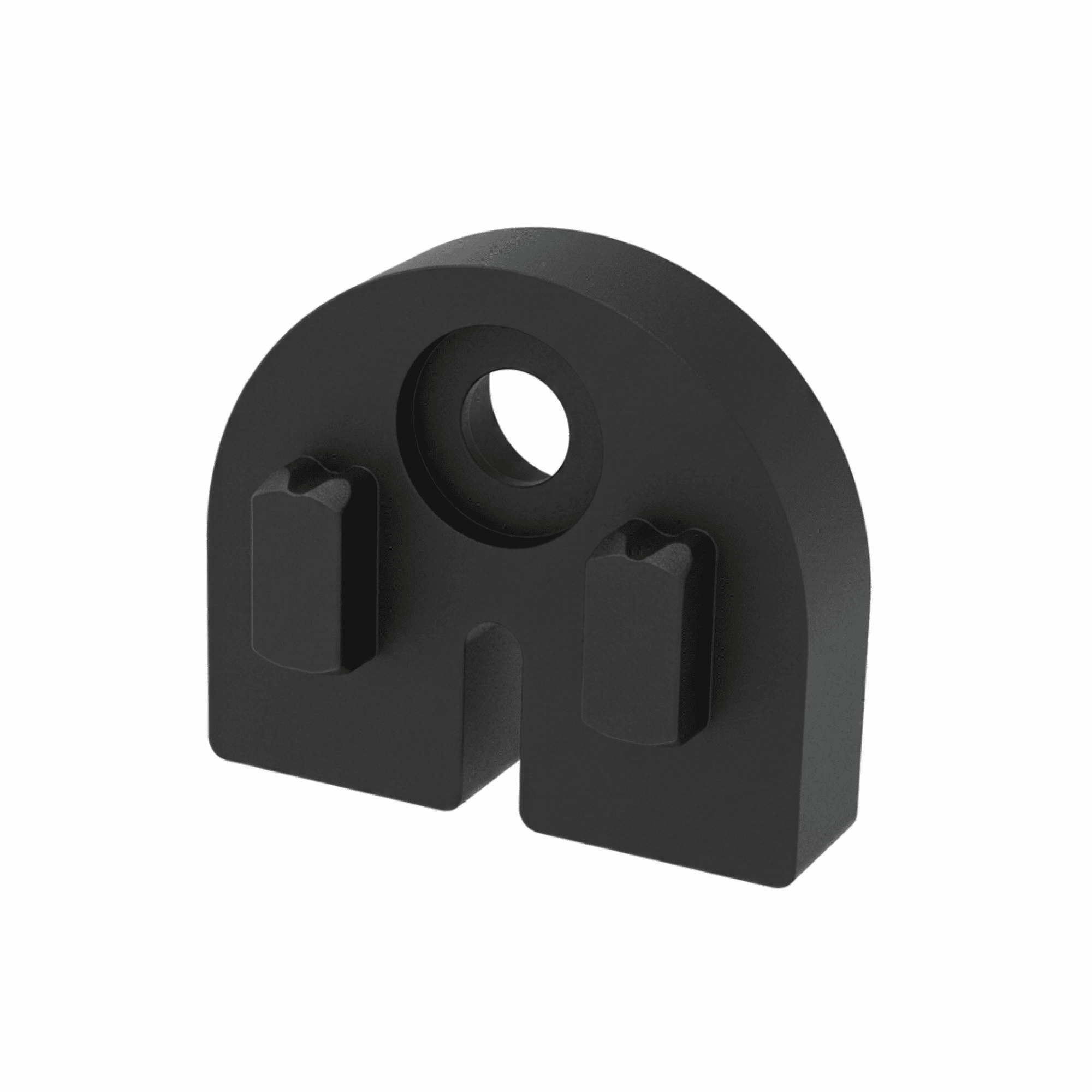 Gummieinlage fuer Glashalter Modell 22- Glasstaerke 10 mm- schwarz-18-2210-A.0