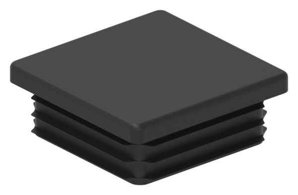 Capuchon plastique pour tube carré 50x50mm