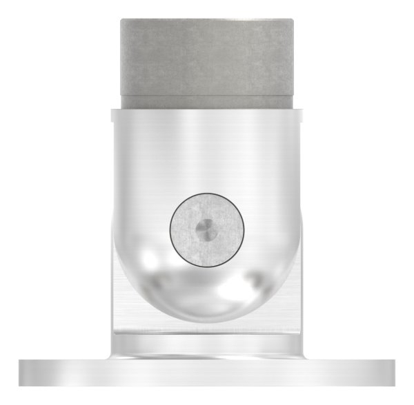 Support mural flexible, pour tube rond Ø 42.4x2.0 mm V4A