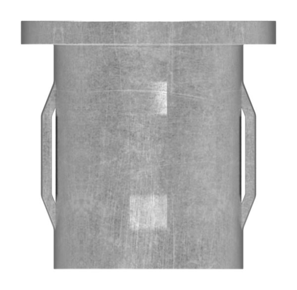 Capuchon d'impact en acier, pour tube de 26,9 mm