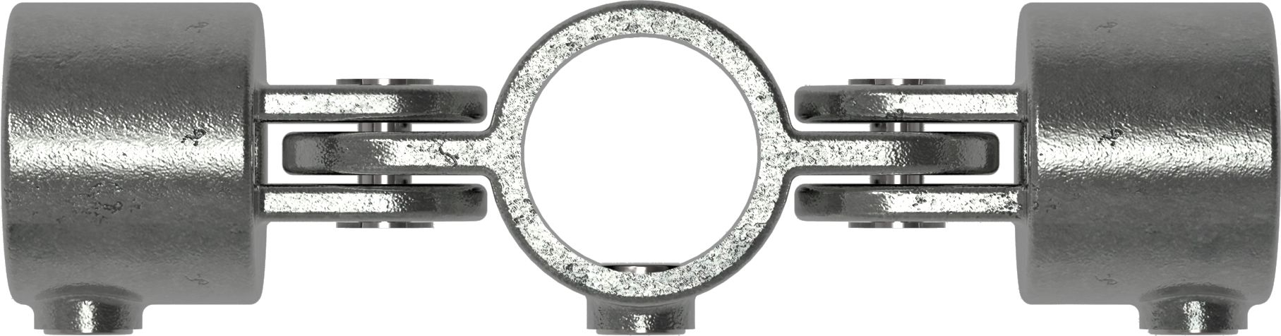 Rohrverbinder - Gelenkstueck doppelt 180° - 167A27 - 26-9 mm - 3-4- - Feuerverzinkt u. Elektrogalvanisiert-167A27