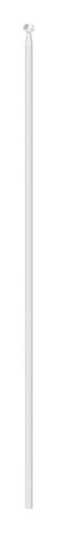 Tringle décorative, design Gruber, longueur : 840mm, V2A