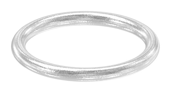 Ring Edelstahl V4A Ø 31 mm aus Rundmaterial Ø 3 mm verschweisst elektropoliert-88.11100053320
